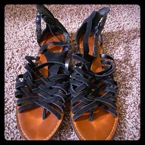 Leather sandals